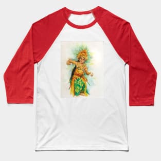 Balinese Dancer Baseball T-Shirt